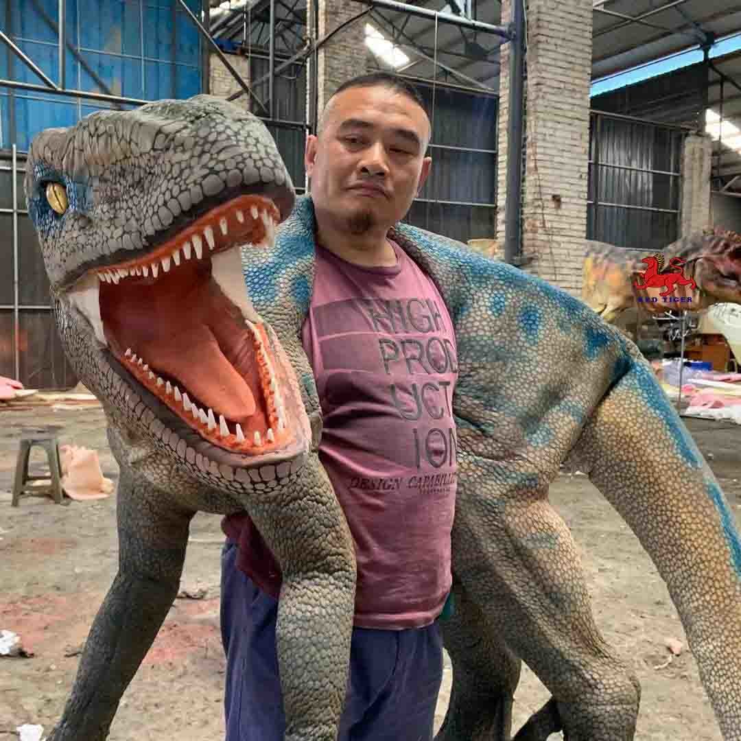 Playgrounds Dino Hand Puppet Weatherproof Children Age Hand Dinosaur Puppet