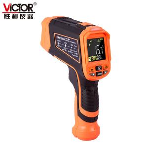 Quality Emissivity Adjustment Handheld Infrared Thermometer 9F 6F22 VA Screen wholesale