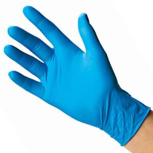 Quality 14 Mil Blue Extra Large Nitrile Disposable Gloves Bulk wholesale
