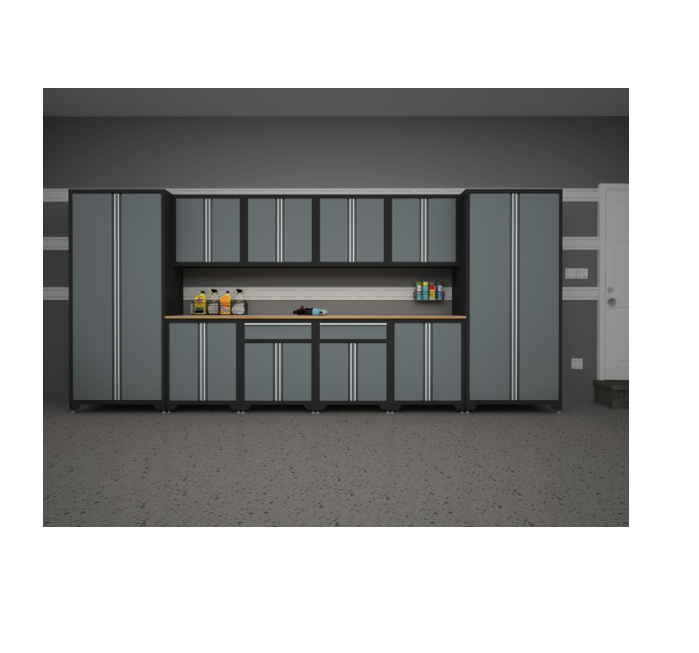 Multi Drawers Optional Garage Workbench/Tool Chest Workbench with 5 Inch PU Casters