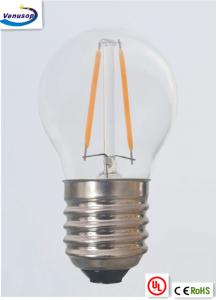 Quality vintage led golf light with E27 4W 2W 230v 2200K 2700k CE CLEAR GLASS wholesale