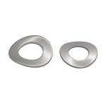GB955 Stainless Steel Wave Spring Washer 200HV SUS304 Small Waveform Flat Washer