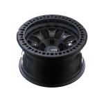 Satin Black Forged Rims For Trucks 6061 T6 One Piece 20 Inch