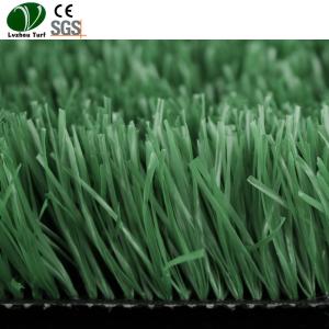 Quality Synthetic Fake Putting Green Grass For Football Soccer Fields Permeable Water wholesale