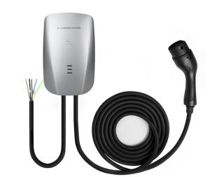 Quality 4.3'' LCD Screen Wall Mounted Electric Car Charger 7.2KW 32A wholesale