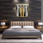 Framed Hand Painted Modern Abstract Canvas Art Oil Painting Living Room Decor