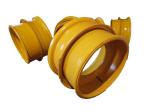 Chinese brands' Wheel Loader Rims Hard Wearing , Steel Wheel Hub Replacement
