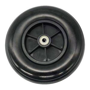 Quality 8 Inch 200mm Black Wheelchair Pu Castor Wheel wholesale