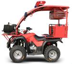 4x4 Off-Road Fire Fighting ATV Motorcycle with 65L Water Tank