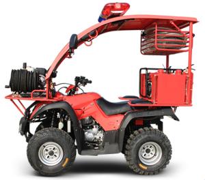 Quality 4x4 Off-Road Fire Fighting ATV Motorcycle with 65L Water Tank wholesale
