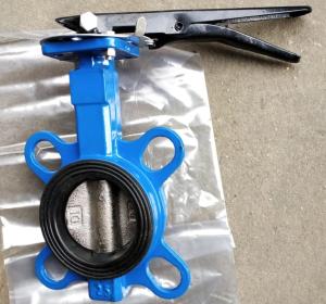 Quality JIS 5K 10K lever operation ductile iron butterfly valve wholesale