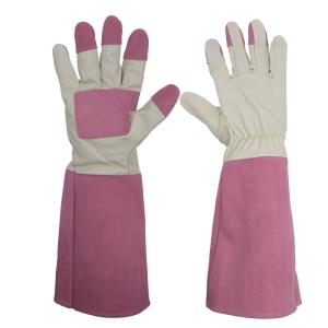 Quality Rose Pruning Elbow Heavy Duty Gardening Gloves Ladies Abrasion Resistant wholesale