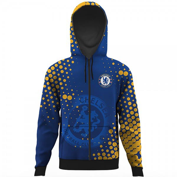 100% Polyester Men Sports Team Hoodies Character Zip Up For Winters