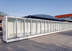 Quality Wall Multi Deck Vertical Glass Door Freezer Height 2080 Remote Type wholesale