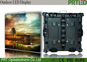 China Rental Cabinet Design P6 LED Display Video Wall For Outdoor Advertising on sale