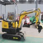 0.8 Ton Hydraulic Excavator Machine CE Mini Excavator Briggs Stratton