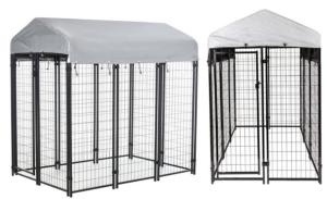 Quality Anti UV Aluminum Dog Box ISO9001 Heavy Duty Outdoor Dog Kennel ISO9001 wholesale