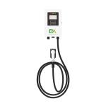 Home 7KW 11KW 22KW 32A White Wall-Mounted Electric Car Single Gun AC Charger