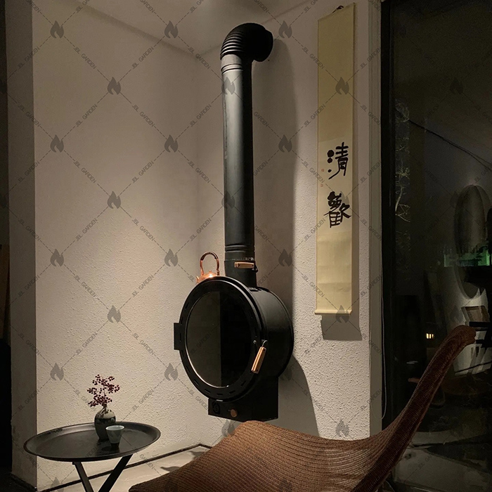 log burner fireplace