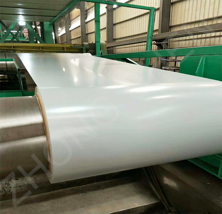 Coil Roll PPGI Green Color Code 9016 Pre-painted Galvanized Steel for ASTM Standard Color Coated Steel In Steel Coils