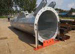 Free Standing Tubular Steel Tower , Submerged Arc Welding Space Frame Tower