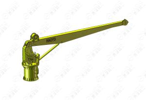 Quality Fixed Boom Marine Provision Ship Crane Parts Marine Ship Deck Crane wholesale