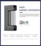 Sound Insulation Aluminum Sliding Window Customized For Home / Office