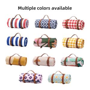 Quality Personalised Extra Large Packable Floral Picnic Blanket For A Picnic wholesale