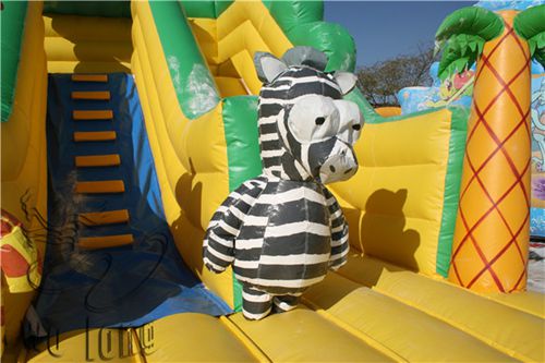 popular cartoon inflatable slide for sale
