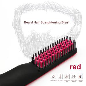 Quality 30Min Shut Off 74.5x19mm Plate Beard Straightener Brush wholesale