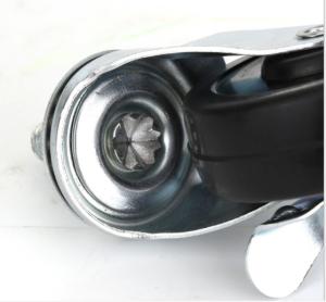 Quality stem rubber castors threaded caster wheels for furniture 3 In wholesale