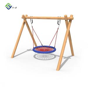 Quality Playground Bird Nest Swing Kids Web Swing Seat 100cm 120cm wholesale
