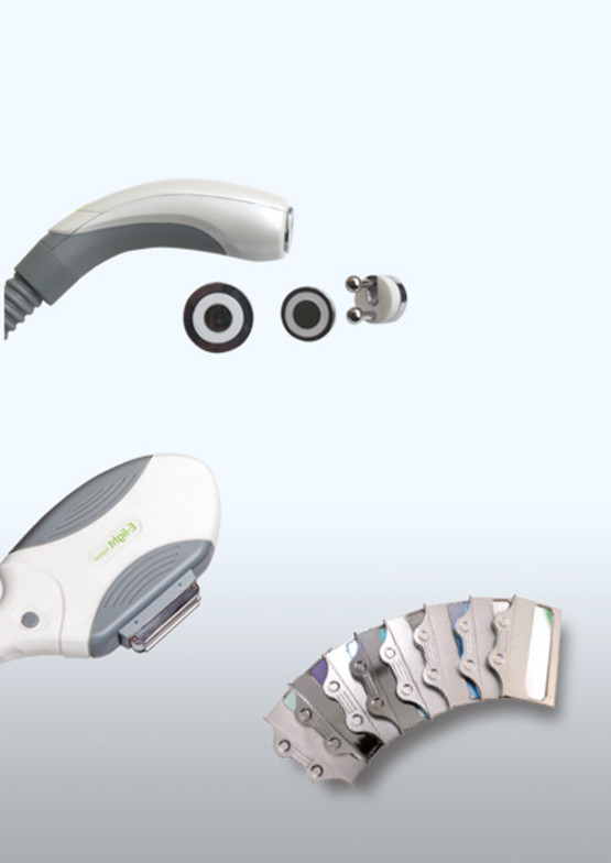 FDA Approved E-light IPL RF Double Handpieces with Monopolar