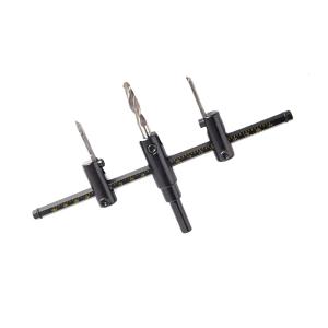Quality Black Oxide Adjustable Circle Hole Cutter 30-200mm Heat Treatment wholesale