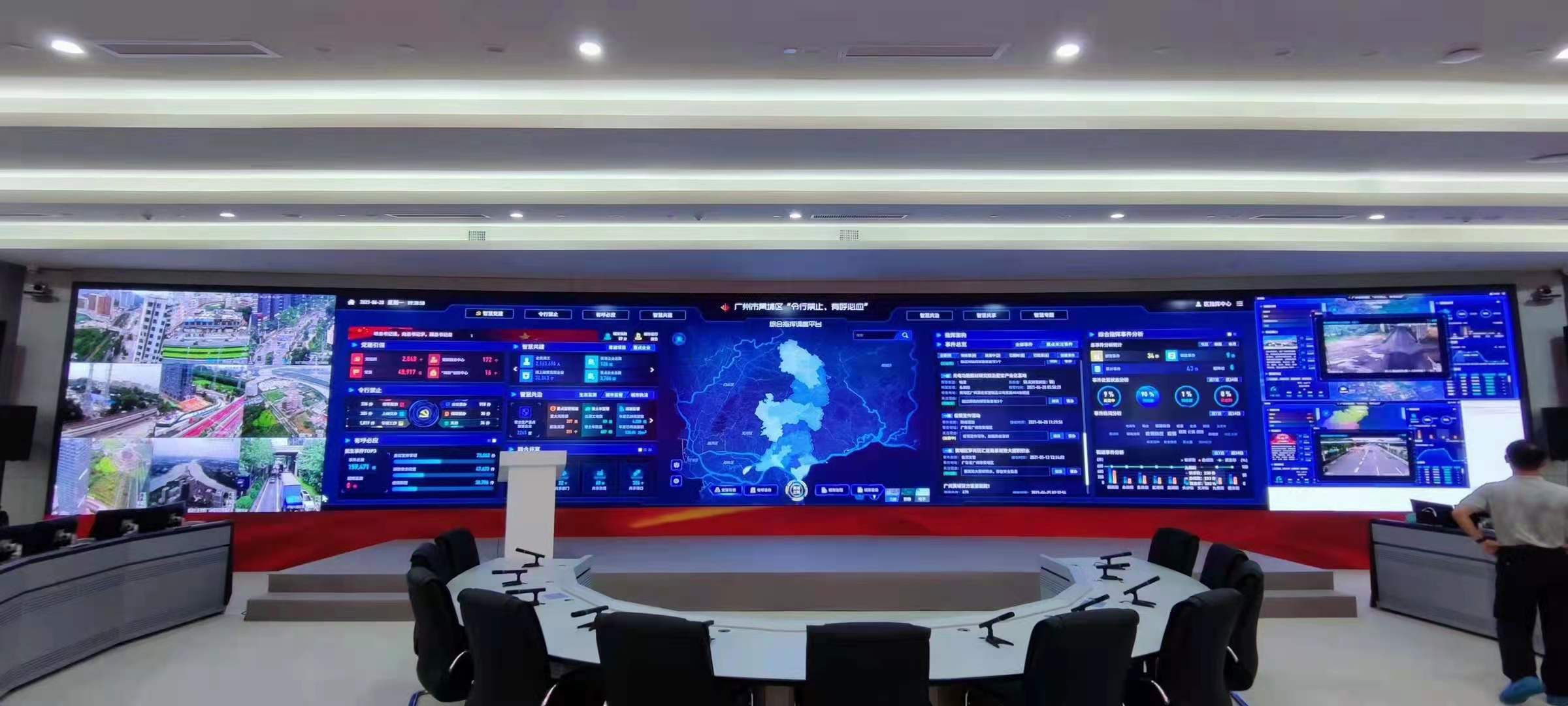 P1.2 P1.5 P1.8 Full HD Pixel Pitch Led Screen HDR Display