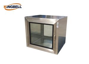 Quality Medical Stainless Steel Pass Box With Ultra Violet Light Size Customized wholesale