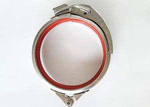 Quality Ss /Galvanized Quick Locking Pipe Clamp 80-500mm Dia wholesale