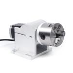 Sheet Metals Cutting Function Rotary Device Fiber Laser Marking Machine
