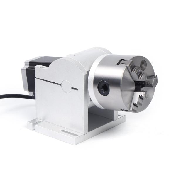 Sheet Metals Cutting Function Rotary Device Fiber Laser Marking Machine