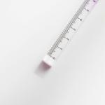 School Creative Stationery Gradient Color Acrylic Transparent Cubic Ruler