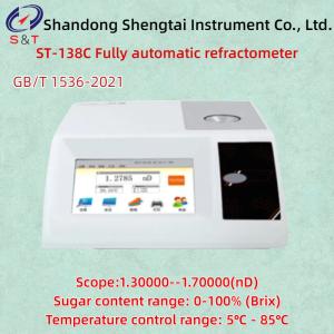 China Resolution 0.00001 Fully Automatic Refractometer Scope 1.30000--1.70000ND 32GB Storage on sale