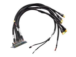 Quality 300V 600mm PET Woven Mesh Wiring Harness Of Power Transfer Board wholesale