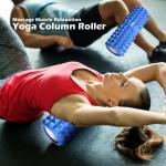 Hollow Yoga Roller Pilates Fitness Foam Roller Muscle Relaxation Training