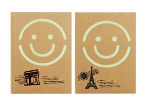 Quality Kraft Custom Soft Cover Notebooks School Student Education Detailed Diecut wholesale
