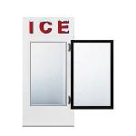 Double Doors Ice Storage Freezer Merchandiser For Outdoor 1841L