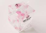 Fancy Pink Printed Small Pink Storage Boxes Plastic Cosmetic Packaging With