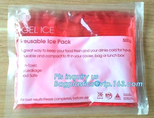 medical cooler ice bags pack, isposable Medical Care Instant Ice Pack&Instant Cold Pack, cooler ice bags pack plastic ic