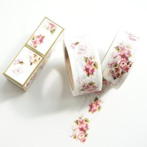 Quality Custom Made 10m Amazing Fashion Printed Washi Tape for Lipstick DIY Decoration wholesale