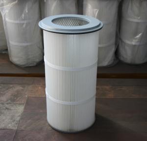 Quality Polyester Fiberglass Professional HEPA Pleated Air Filter for Dust Collector D325*1000 mm wholesale