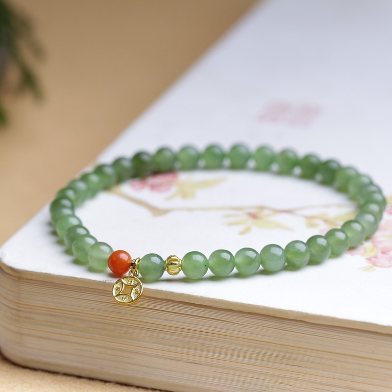 A Grade Green Jadeite Jade Bracelet Classic Shape Natural Gemstone Jadeite Bracelet Jade Round Fashion Bracelet JADE Bangles